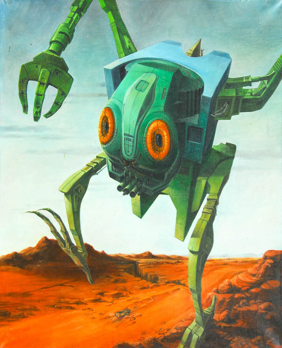 Robot by the artist Milen Stefanov.